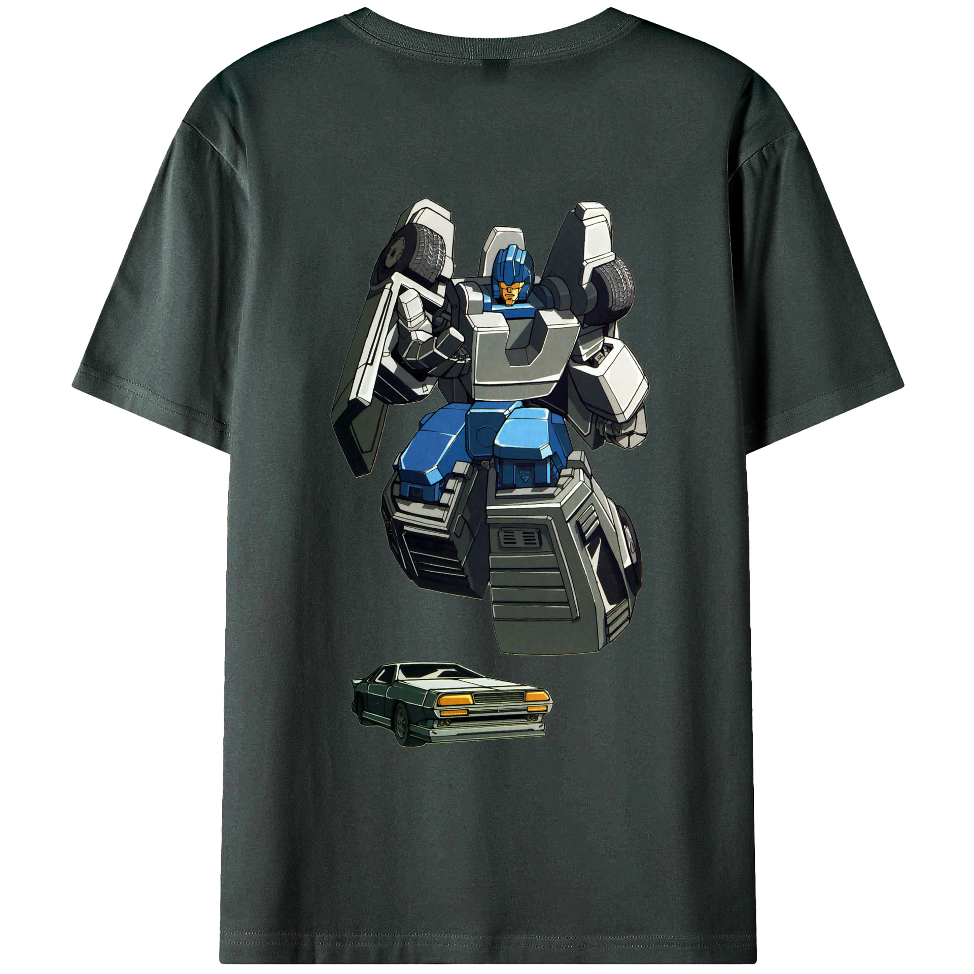 （画像用）  綿100％ メンズ半袖Tシャツ（バックプリント） 通気性